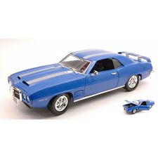Yatming 1/18 Pontiac Trans AM Firebird 1969 Blue